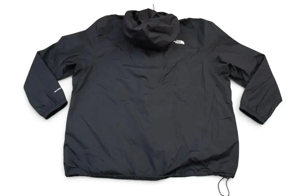 The North Face Jacket Mens 3XL Black DryVent Hooded Waterproof Full Zip Rain